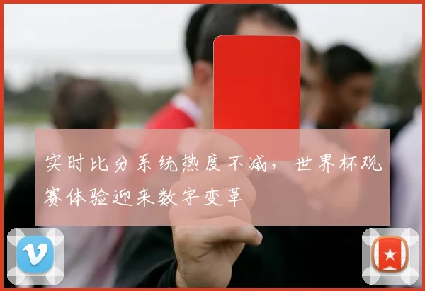 实时比分系统热度不减，世界杯观赛体验迎来数字变革
